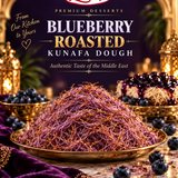 Blueberry Roasted Kunafa Dough